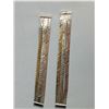Image 3 : Silver Tri Color  Earrings
