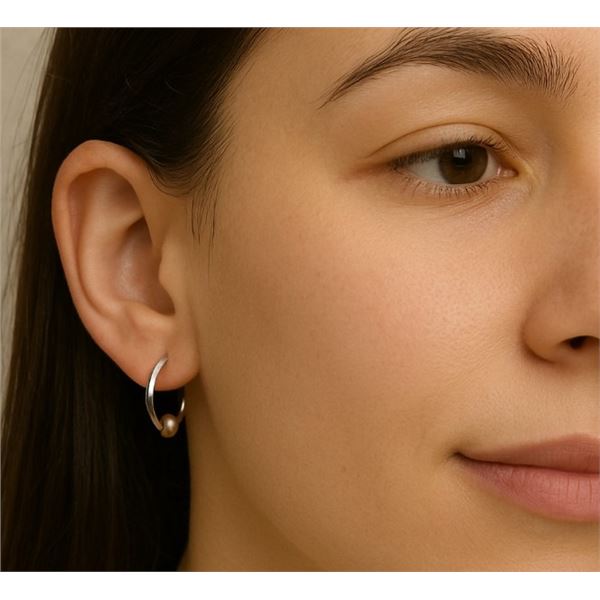 Silver Small Hoop Earrings