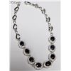 Image 3 : Silver 8.53G Sapphire 3.2Ct 7.5" Bracelet