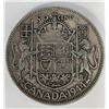 Image 2 : Canadian 50 Cent Coin 1944
