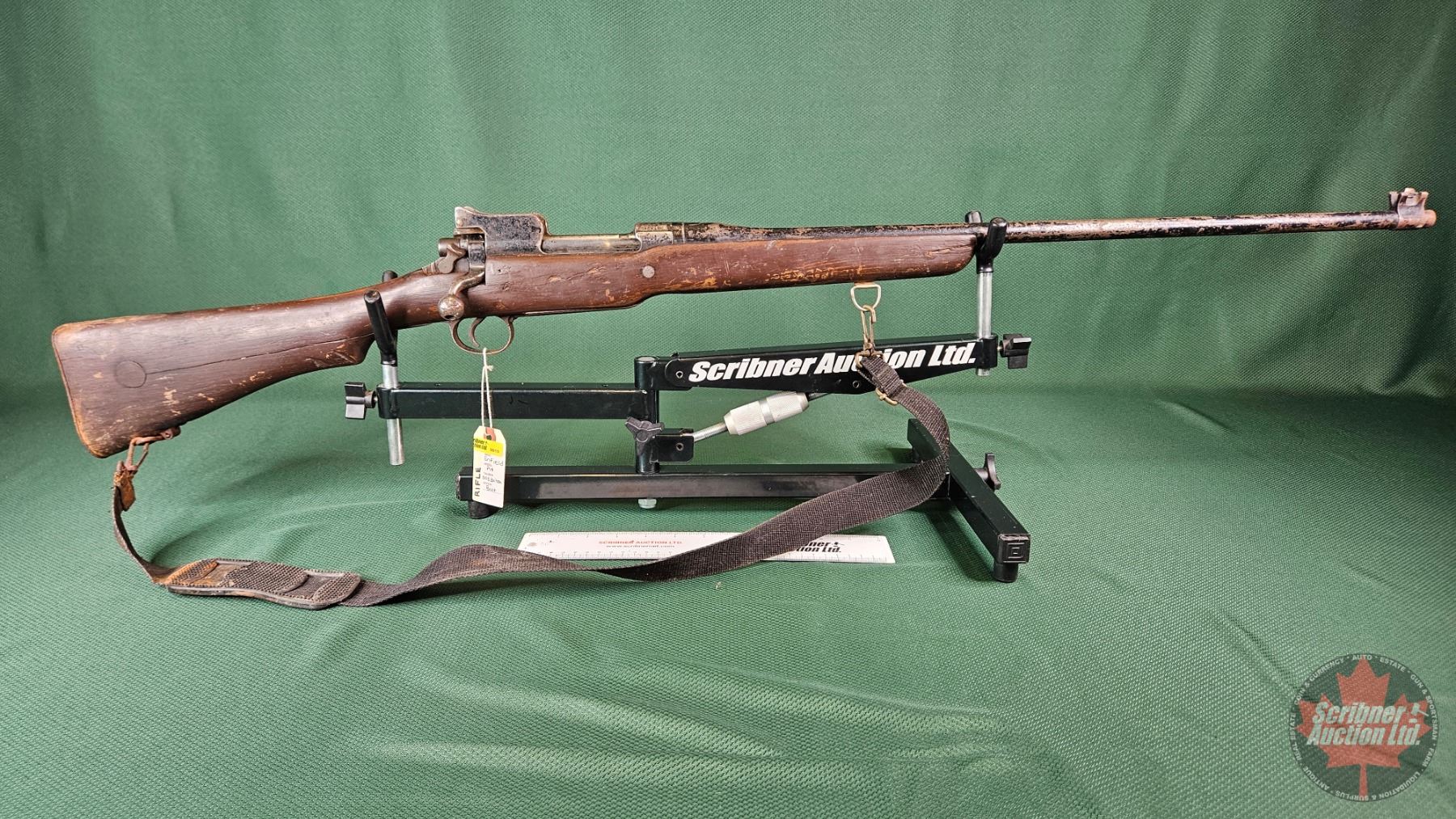 RIFLE (Estate) : Enfield P14 : 303 British : Bolt Action (Cracked Stock ...