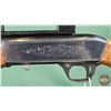 Image 13 : RIFLE: Browning (Belgium) 22LR : Model 22SA : Semi-Auto (c/w Fisher-Dietz Scope 4x32) (BBL 19-3/8")