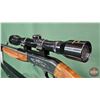 Image 15 : RIFLE: Browning (Belgium) 22LR : Model 22SA : Semi-Auto (c/w Fisher-Dietz Scope 4x32) (BBL 19-3/8")