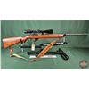 Image 1 : RIFLE: Winchester 22L : Model 77 : Semi-Auto : with Sling & Extra Magazine (c/w Bausch & Lomb Scope