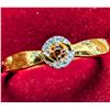 Image 3 : SILVER (1.3g) LAB DIAMOND + CZ RING