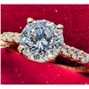 Image 3 : 10K (1.77g) LAB DIAMOND (1.1+0.08ct) RING