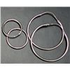 Image 1 : SILVER 2 HOOP EARRING SET