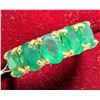 Image 2 : 10K (2.12g) NATURAL EMERALD (2.3ct) RING, Size 6