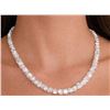 Image 1 : SILVER (2.2g) NATURAL DIAMOND (11.93ct) UNCUT RAW DIAMOND BEADS NECKLACE 16"