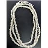 Image 3 : SILVER (2.2g) NATURAL DIAMOND (11.93ct) UNCUT RAW DIAMOND BEADS NECKLACE 16"