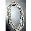 Image 5 : SILVER (2.2g) NATURAL DIAMOND (11.93ct) UNCUT RAW DIAMOND BEADS NECKLACE 16"
