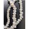 Image 8 : SILVER (2.2g) NATURAL DIAMOND (11.93ct) UNCUT RAW DIAMOND BEADS NECKLACE 16"