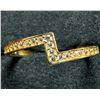 Image 2 : 10K (0.7g) NATURAL DIAMOND (0.2ct) RING, Size 5.75