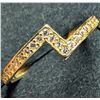 Image 3 : 10K (0.7g) NATURAL DIAMOND (0.2ct) RING, Size 5.75