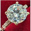 Image 5 : 10K (2.14g) LAB DIAMOND (1.31+0.06ct) RING, Size 5.75