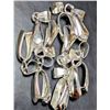 Image 1 : SILVER (9g) PACK OF 10PCS PENDANT CLASP