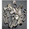 Image 3 : SILVER (9g) PACK OF 10PCS PENDANT CLASP