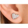 Image 1 : SILVER CZ EARRING