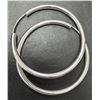 Image 3 : SILVER (2.63g) HOOP 35MM EARRING