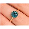 Image 1 : 10K (1.34g) LAB BLUE DIAMOND (0.87ct) RING, Size 6.75