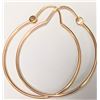 Image 2 : 10K (0.82g) HOOP 27MM EARRING