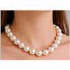 Image 1 : SILVER FRESH WATER PEARL 10-11MM NECKLACE 17"