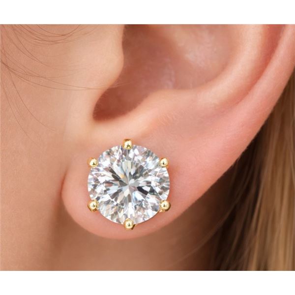 14K (0.46g) LAB DIAMOND (0.5ct) EARRING