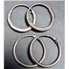 Image 1 : SILVER SET OF 2 SMALL HOOP EARRING
