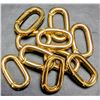 Image 1 : 18K GOLD PLATED CLASP FOR BRACELET, KEY RINGS AND BAIL