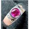 Image 4 : 10K (0.75g) RED CZ RING