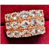Image 7 : SILVER (4.62g) MORGANITE ROSE GOLD PLATED (5.25ct) RING