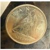 Image 1 : CANADA 10 CENT 1965