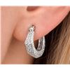 Image 1 : SILVER (1.31g) SMALL HOOP 15MM EARRING