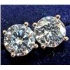 Image 2 : 10K (1.45g) LAB DIAMOND (2.4ct) EARRING