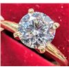 Image 3 : 10K (2.25g) LAB DIAMOND (1.05ct) RING