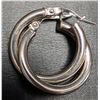 Image 3 : SILVER (2.74g) HOOP 20MM EARRING