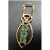 Image 2 : SILVER GENUINE EMERALD (APP 0.4ct) PENDANT