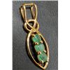 Image 3 : SILVER GENUINE EMERALD (APP 0.4ct) PENDANT