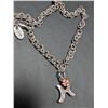 Image 3 : SILVER (3.59g) GENUINE DIAMOND (0.01ct) BRACELET 6"