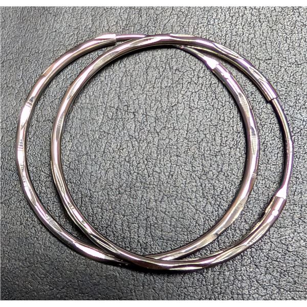 SILVER SMALL HOOP EARRING