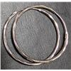 Image 3 : SILVER SMALL HOOP EARRING