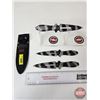 Image 2 : United Cutlery Throwing Knives (3) w/Sheath  (Total Knife Length : 8-1/2")