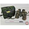 Image 1 : Bushnell Insta Focus 7x50 Binoculars - Camo w/Carry Case  (Case Measures : 7-1/2"H x 8"W x 3"D)