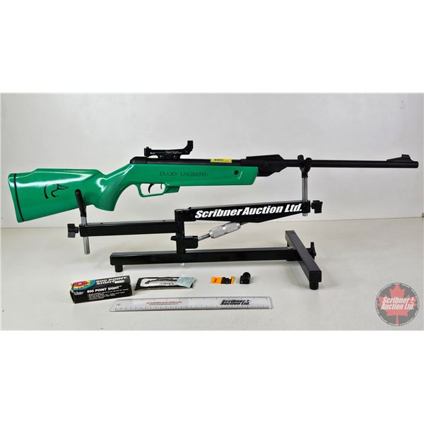 Air Rifle : GAMO "Ducks Unlimited" : .177cal : Break Action  c/w Daisy Point Site & Original Rear Si