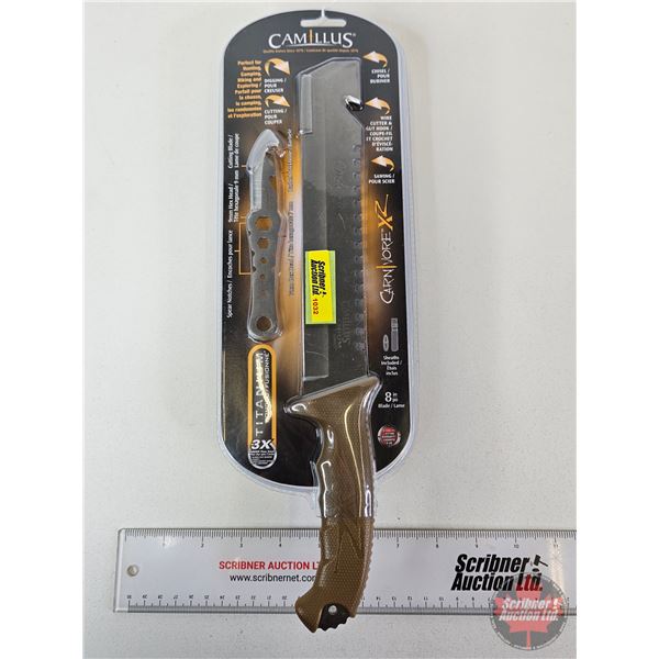 Camillus Carnivore X2 Titanium Knife Set (New in Package)  (Package Measures : 16"H x 5-1/2"W x 2"D)