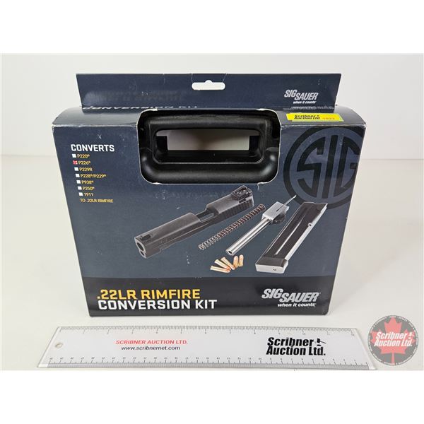 Sig Sauer .22LR Rimfire Conversion Kit w/Carry Case (New in Package) (Package Measures : 8-1/2 H x 1