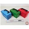 Image 6 : Case-Gard H50 Plastic Ammo Case (3) (Measures : 5"H x 8"W x 4"D)
