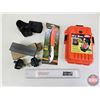 Image 1 : Survivor Combo :  - Case-Gard Dry Box - Outdoor Edge Wild Skin Knife (New) - Bushmaster Binos  - Rem