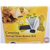 Image 2 : Broadstone Camping Setup/Tear Down Kit (12pcs) (Box Measures : 11"H x 7"W x 2-1/2"D)