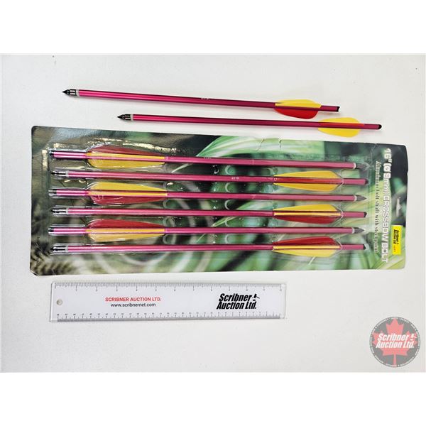 Crossbow Bolts (16") : Set of 6 (New in Package) c/w 14" Bolts (2)